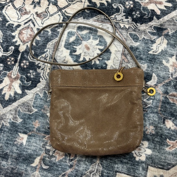 Ohh Ashley Vintage Tan Crossbody Bag - Picture 2 of 6
